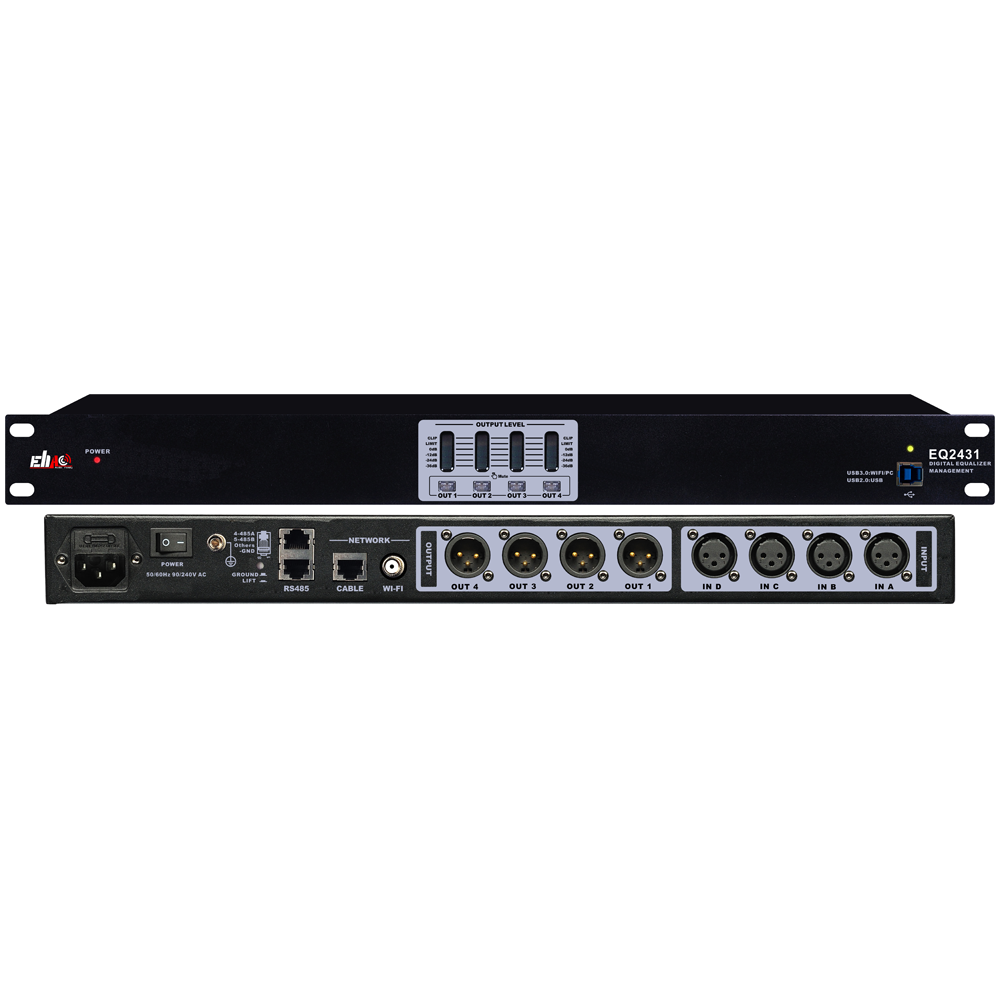 4进4出数字均衡器  EQ2431