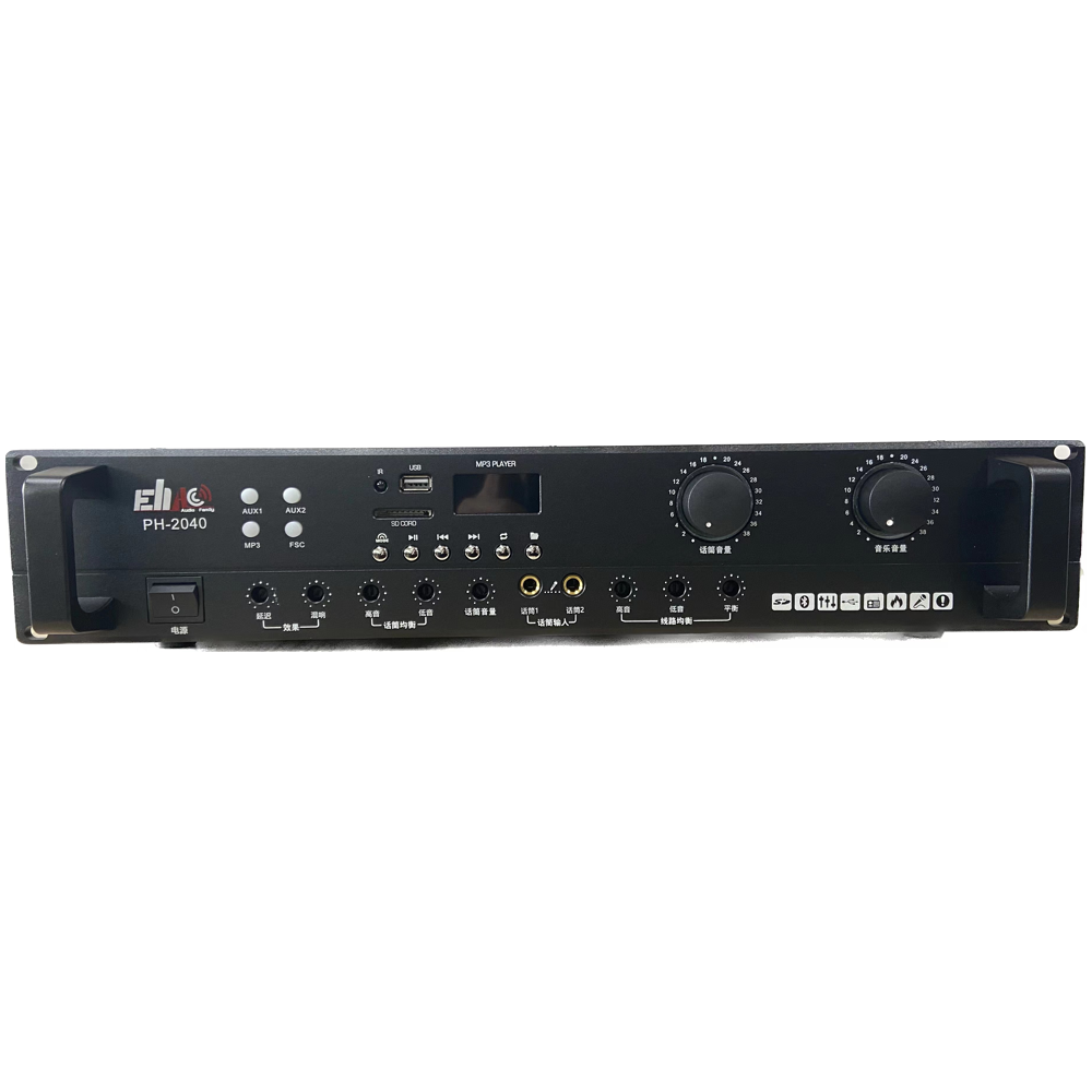 卡包系列专业功放（2U）PH-2030/PH-2040/PH-2060